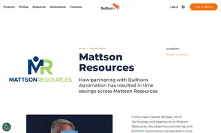 Preview of the Mattson Resources Case Study