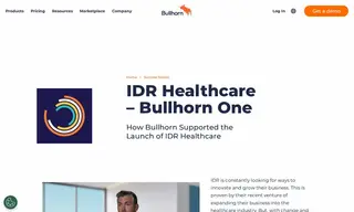 Preview of the IDR Healthcare Case Study