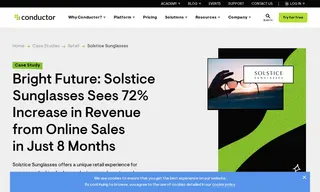 Preview of the Solstice SunGlasses Case Study