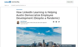 Preview of the City of Austin Case Study