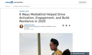Preview of the MediaKind Case Study