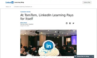 Preview of the TomTom Case Study