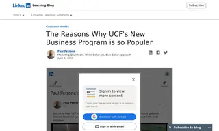 Preview of the University of Central Florida (ucf) Case Study