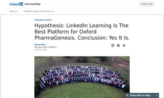 Preview of the Oxford Pharmagenesis Case Study