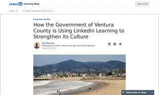 Preview of the Government of Ventura County Case Study
