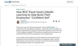 Preview of the BCD Travel Case Study