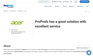 Preview of the Acer Case Study