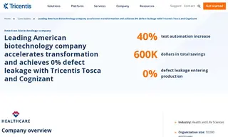 Preview of the Leading American Biotechnology Company Case Study