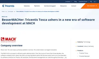 Preview of the MACH AG Case Study