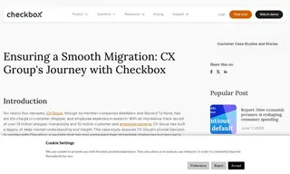Preview of the CX Group Case Study