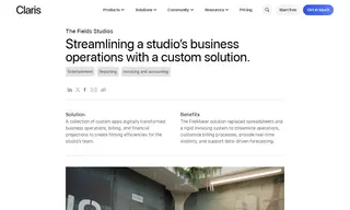 Preview of the The Fields Studios Case Study