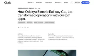 Preview of the Odakyu Electric Railway Co., Ltd. Case Study