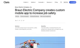 Preview of the Braun Electric Company, Inc. Case Study