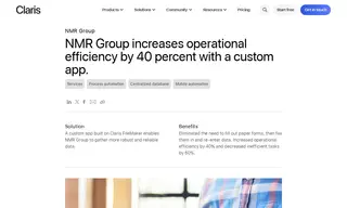Preview of the NMR Group Case Study