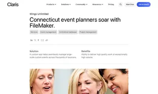 Preview of the Connecticut Event Planners Case Study