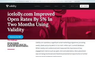 Preview of the icelolly.com Case Study