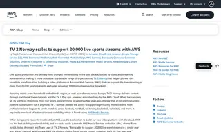 Preview of the TV 2 Norway Case Study