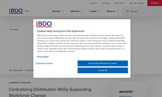Preview of the Prominent Manufacturer and Distributor Case Study