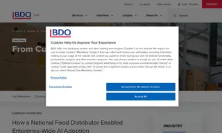 Preview of the National Food Distributor Case Study