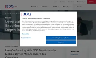 Preview of the Medical Device Manufacturer Case Study