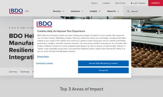 Preview of the Global Food Manufacturer Case Study