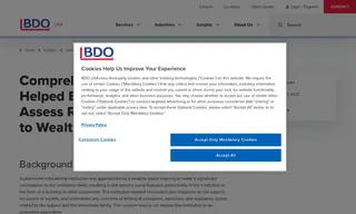 Preview of the Prominent Educational Institution Case Study