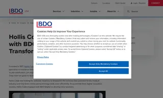 Preview of the Hollis Cobb Case Study