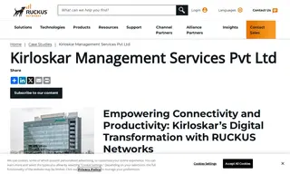 Preview of the Kirloskar Management Services Pvt Ltd Case Study