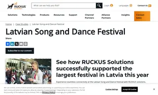 Preview of the Latvian Song and Dance Festival Case Study