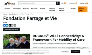 Preview of the Fondation Partage Et Vie Case Study