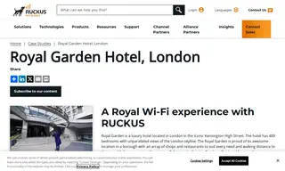 Preview of the Royal Garden Hotel Case Study