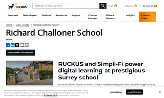 Preview of the Richard Challoner School Case Study