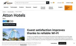 Preview of the Atton Hotels Case Study