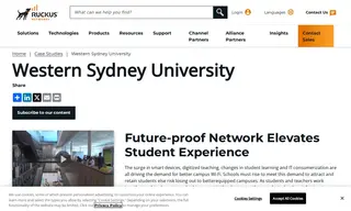 Preview of the Western Sydney University Case Study
