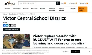 Preview of the Victor Central School District (vcsd) Case Study