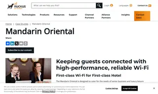 Preview of the Mandarin Oriental Case Study
