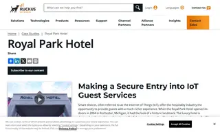 Preview of the Royal Park Hotel Case Study