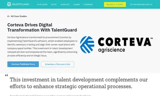 Preview of the Corteva Agriscience Case Study