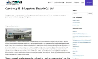 Preview of the Bridgestone Elastech Co., Ltd Case Study