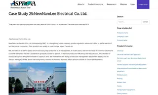 Preview of the NewNamLee Electrical Co., Ltd Case Study