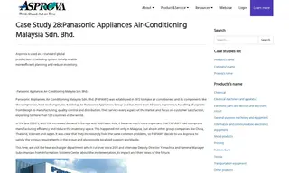 Preview of the Panasonic Appliances Air-Conditioning Malaysia Sdn. Bhd. (papamy) Case Study