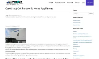 Preview of the Panasonic Case Study