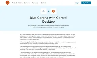 Preview of the Blue Corona Case Study