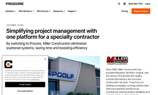 Preview of the Miller Construction Case Study
