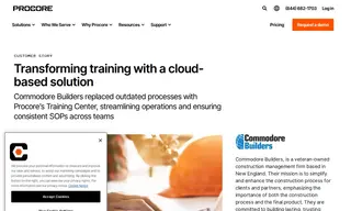 Preview of the Commodore Builders Case Study