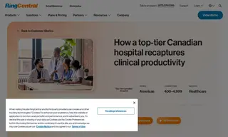Preview of the Top-tier Canadian Hospital Case Study