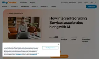 Preview of the Integral Recruiting Services Case Study