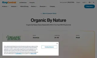 Preview of the Organic By Nature Case Study