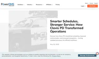 Preview of the Clovis Police Department Case Study