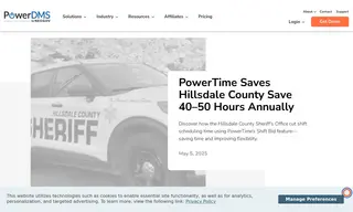 Preview of the Hillsdale County Sheriff's Office Case Study